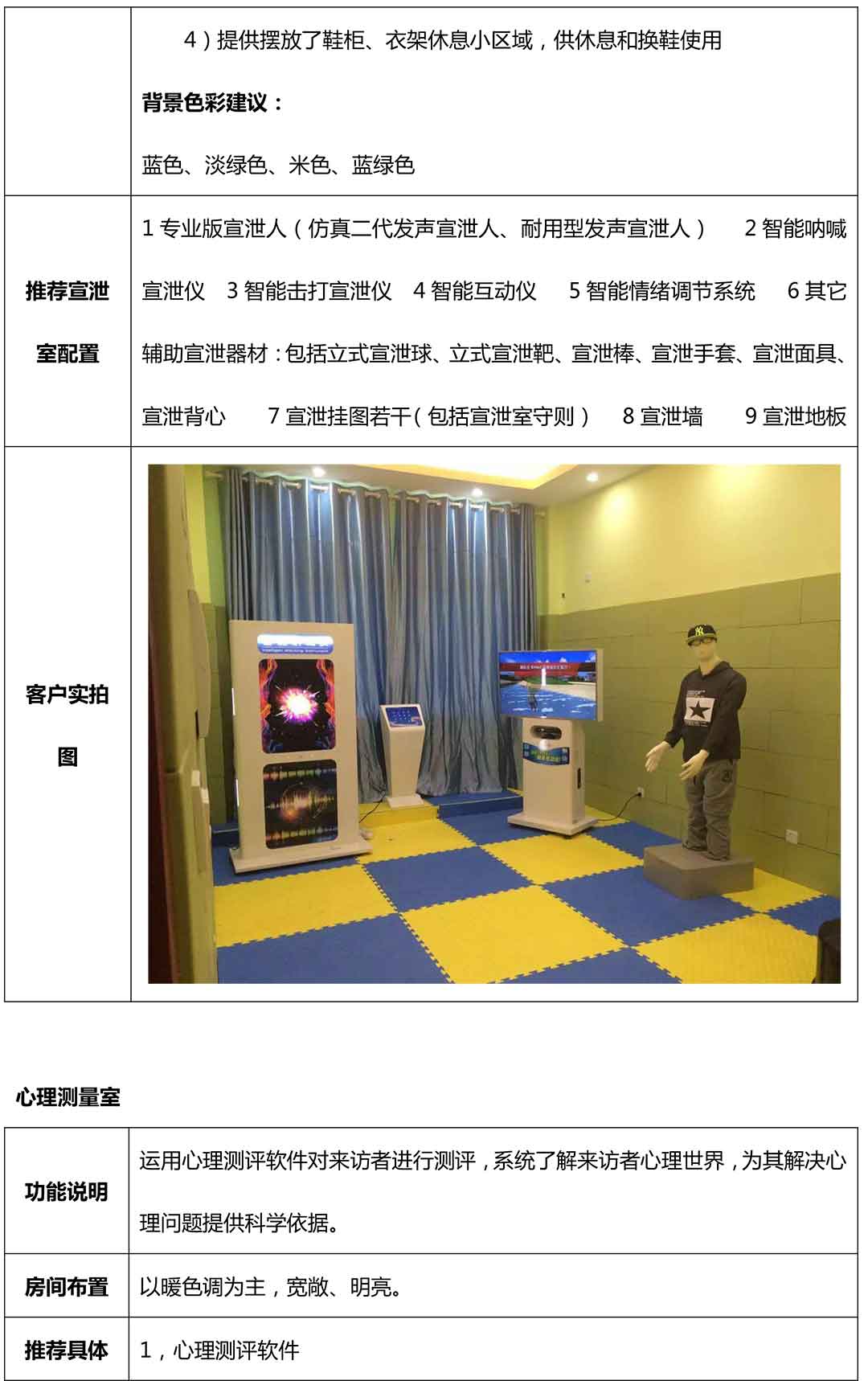 長沙某小學(xué)心理咨詢室建設(shè)方案